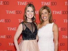 Hoda Kotb appears to shut down rumours of feud with Today co-host Savannah Guthrie