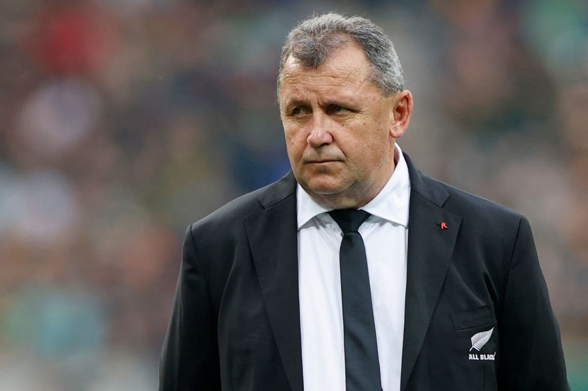 All Blacks coach Ian Foster to leave role after World Cup