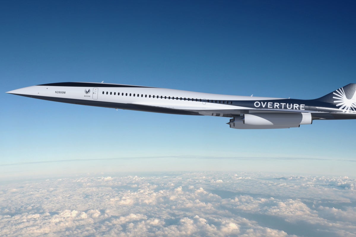 The new jet that aims to half journey time between London and New York