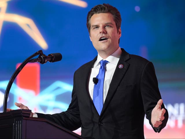 <p>Matt Gaetz</p>