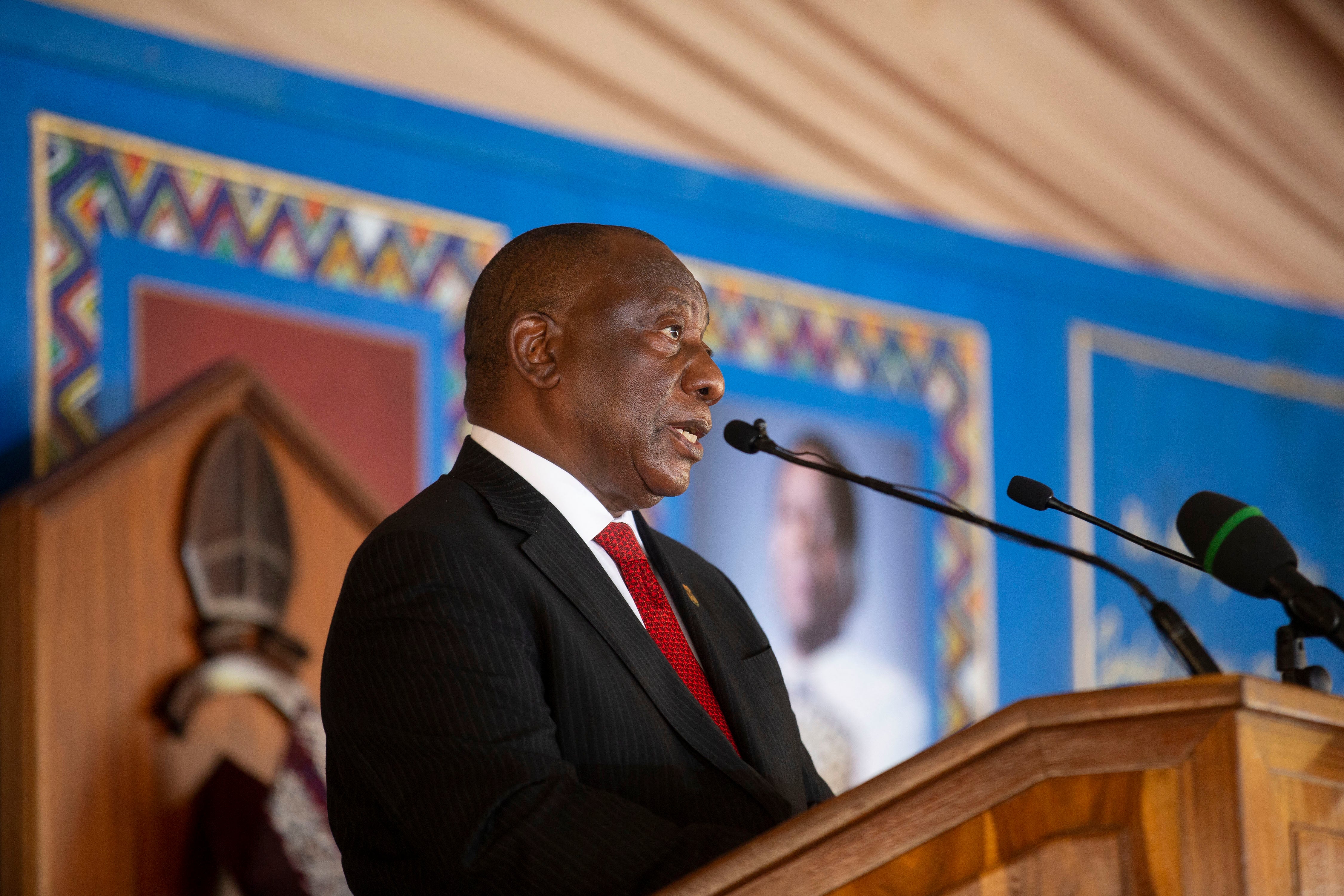 South African president Cyril Ramaphosa officially recognised Misuzulu as the next king