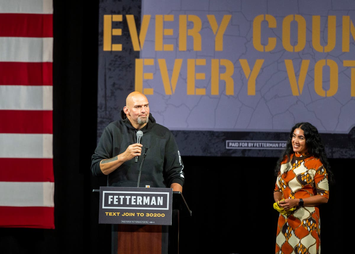 John Fetterman campaign raises half a million dollars following mockery of Dr Oz crudité video John Fetterman campaign raises half a million dollars following mockery of Dr Oz crudité video