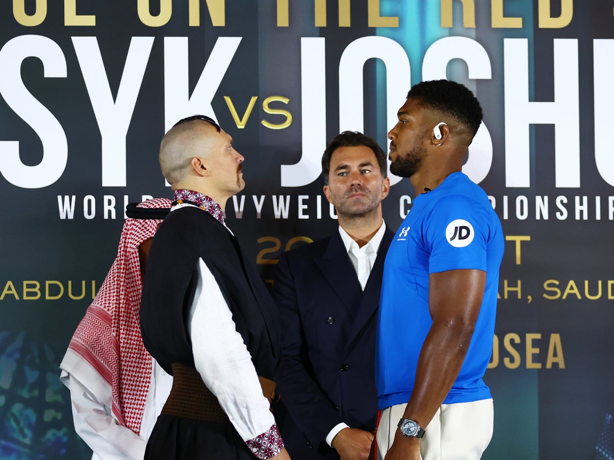 Anthony Joshua vs Oleksandr Usyk 2 news LIVE: Press conference fallout ahead of Saudi Arabia fight