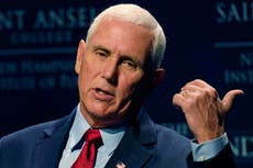 Pence calls for Republicans to stop attacking the FBI over Trump raid