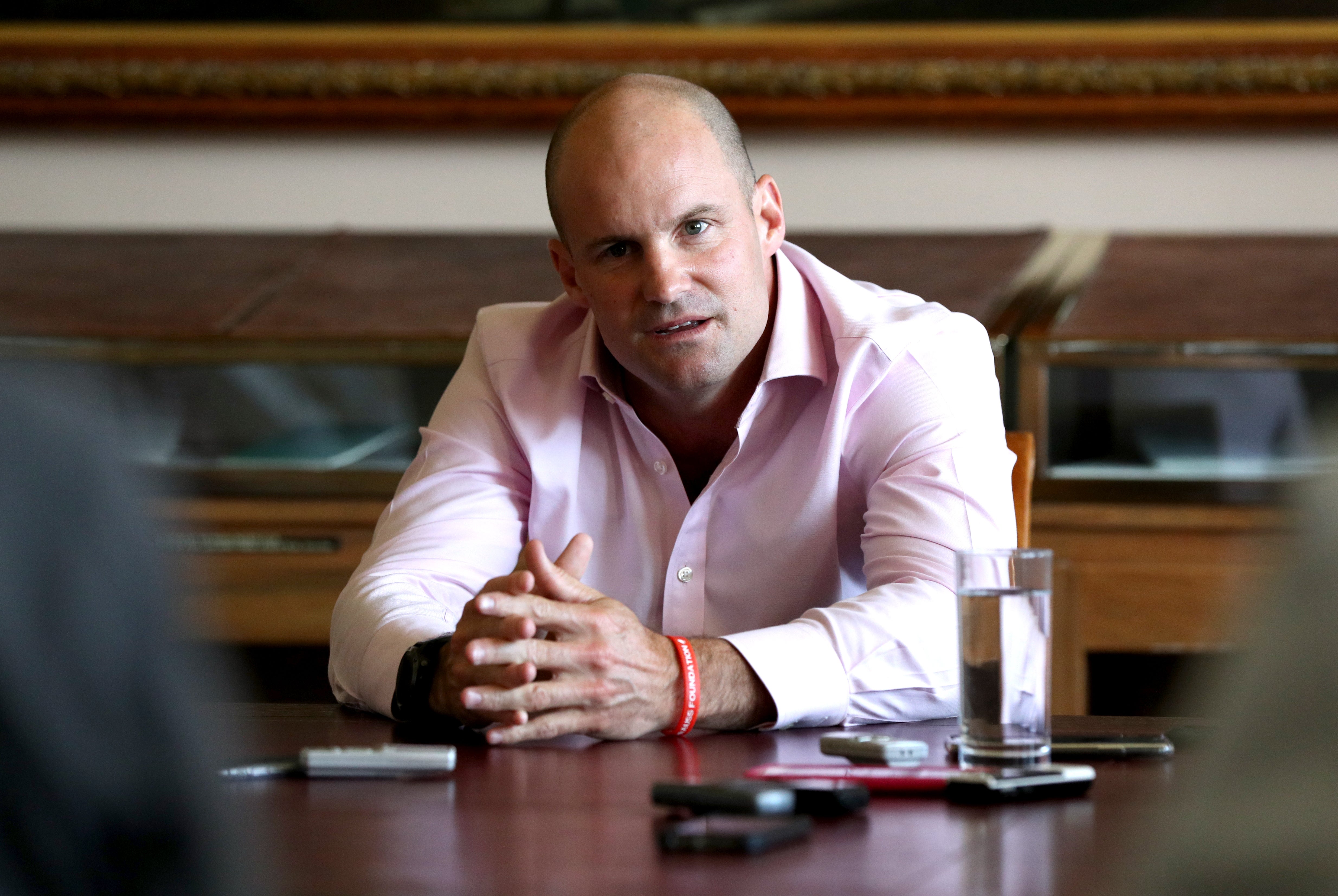 Sir Andrew Strauss is nearing the conclusion of his performance review of English cricket (Jonathan Brady/PA)