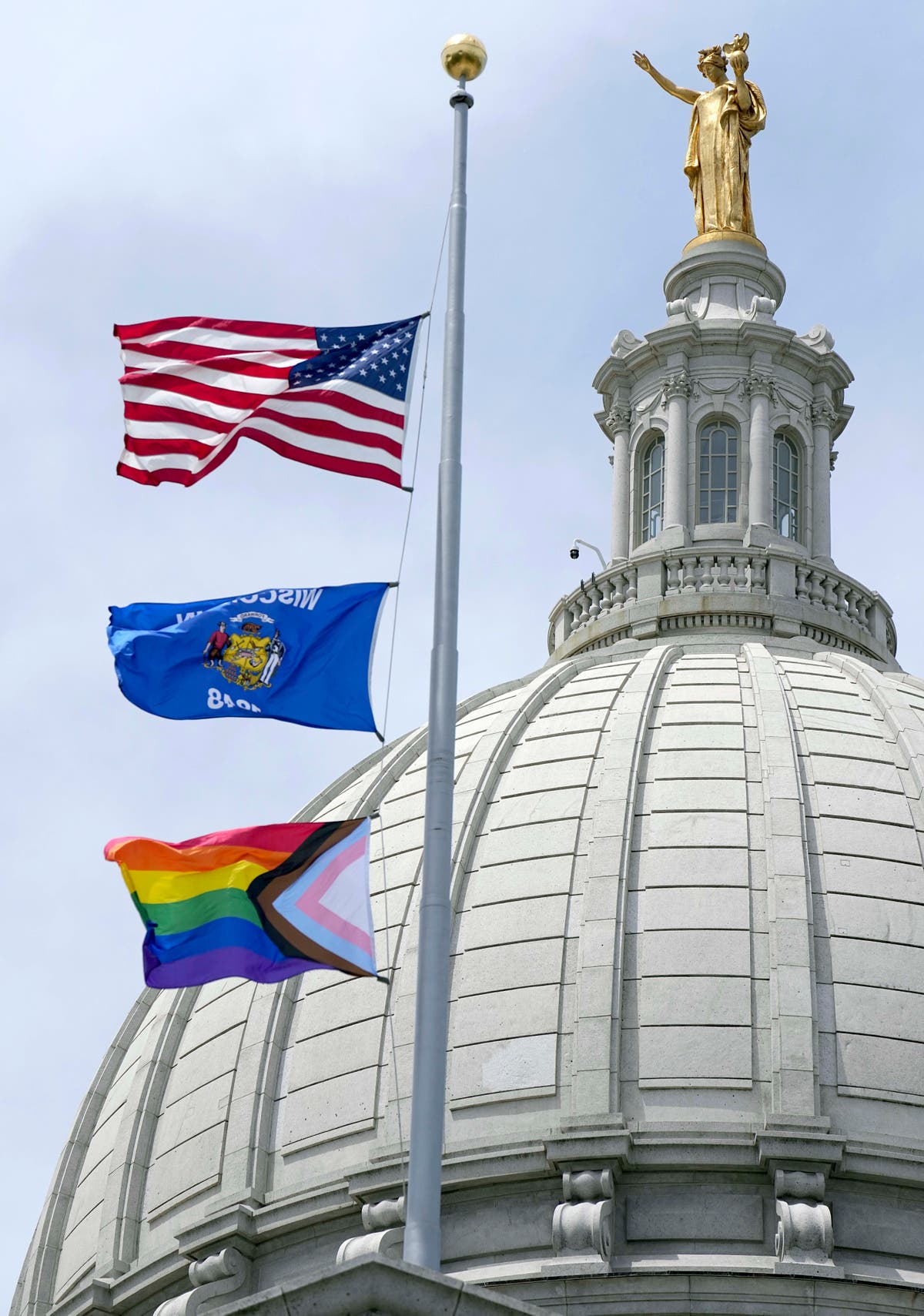 Wisconsin school board votes in favor of pride flag ban Wisconsin school board votes in favor of pride flag ban