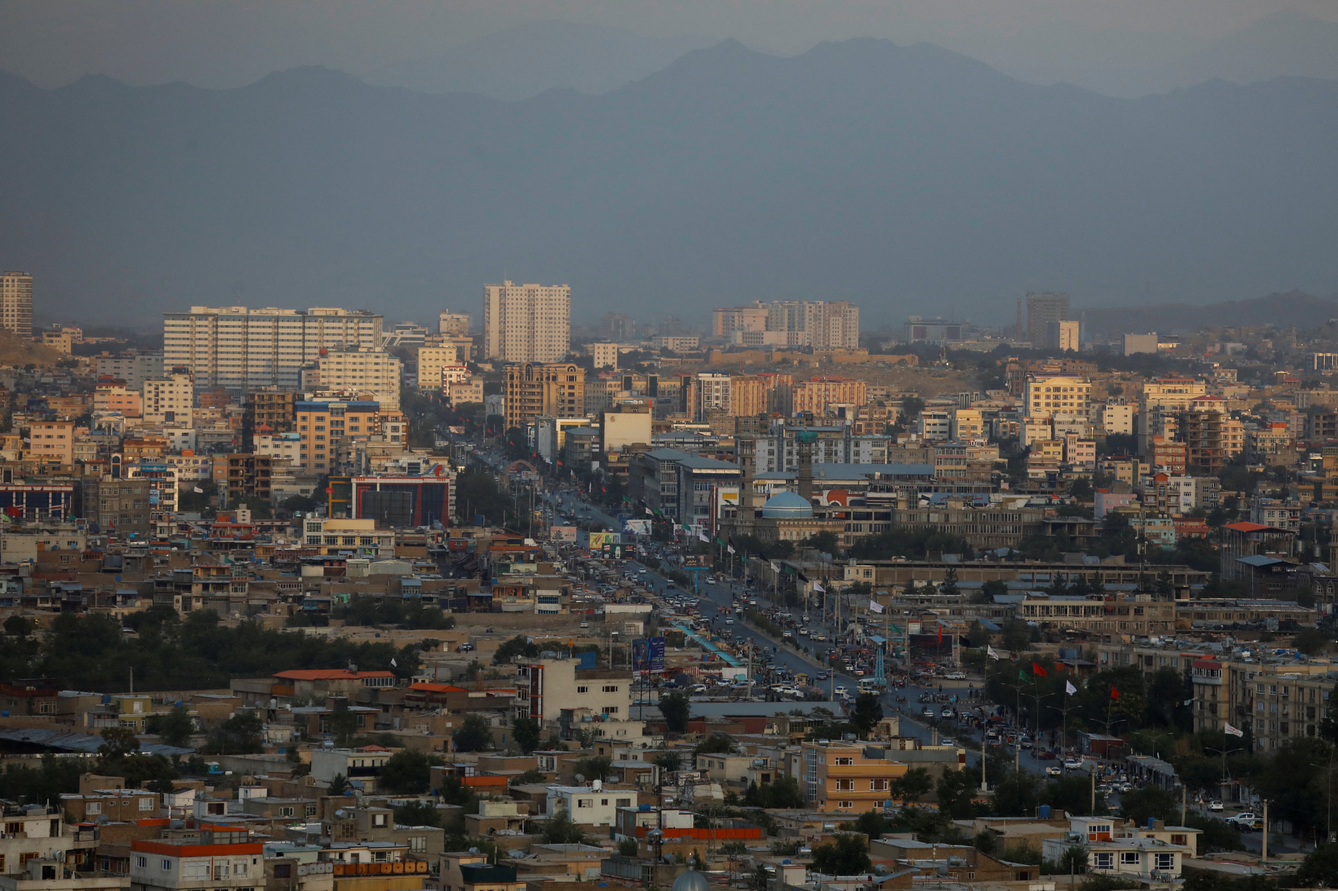 A general view of the city of Kabul, Afghanistan