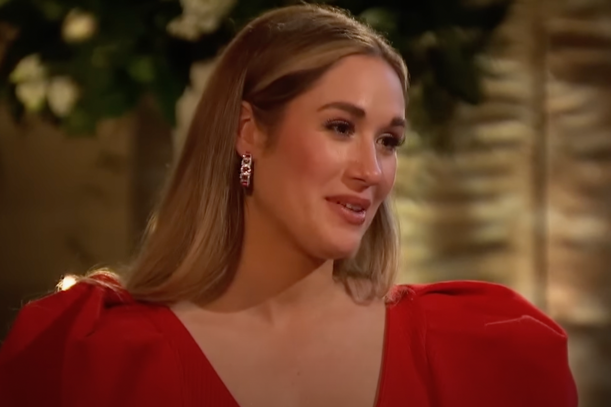princess polly baby blue dress Bachelorette stylist defends red dress worn by Rachel Recchia after  criticism