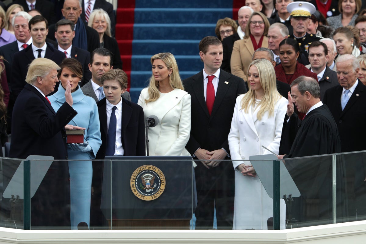 Ivana Trump walked out on ex-husband’s inauguration because she was horrified by poor seat, report says