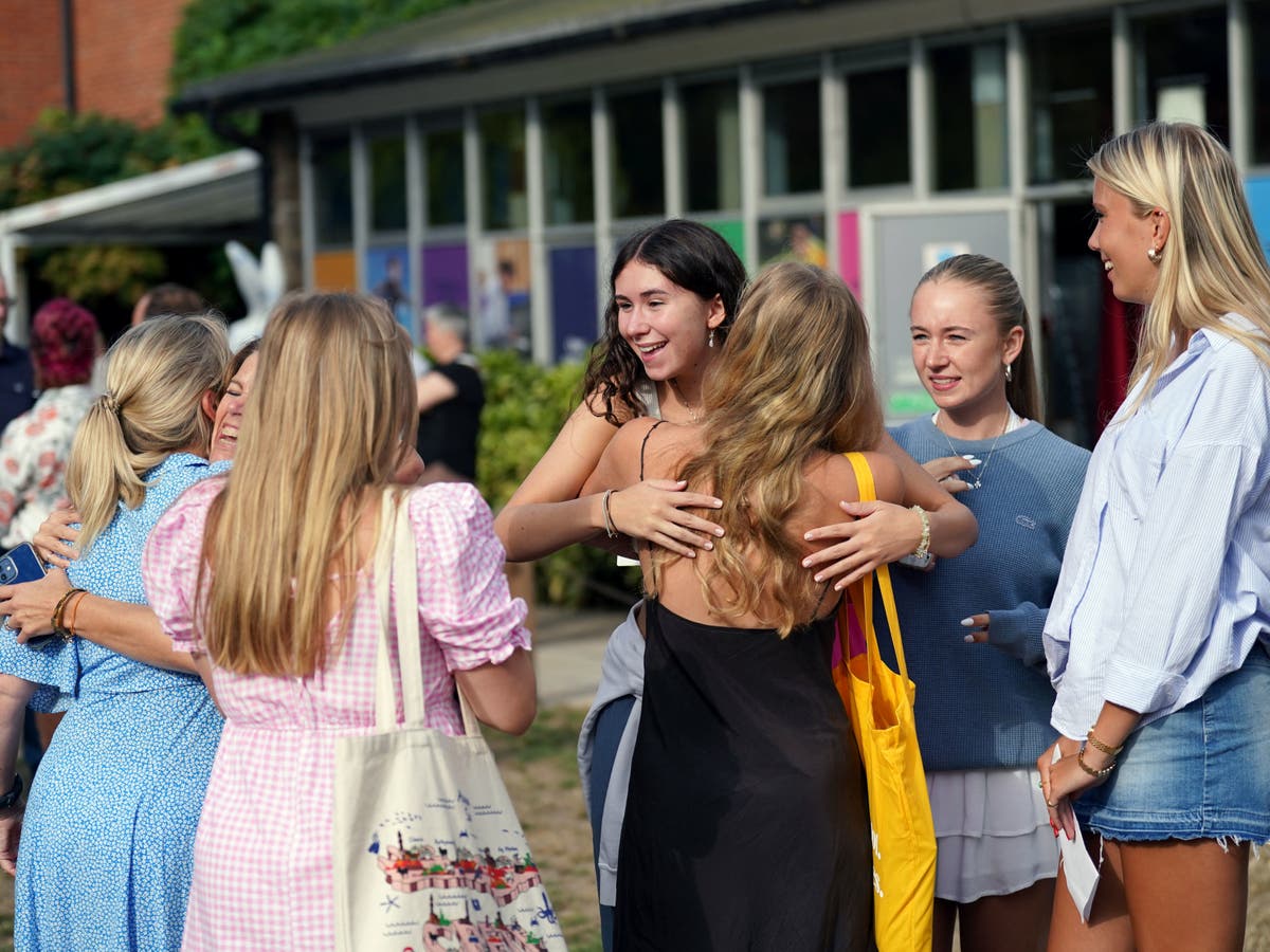 A-level results: More disadvantaged students set for university than pre-Covid