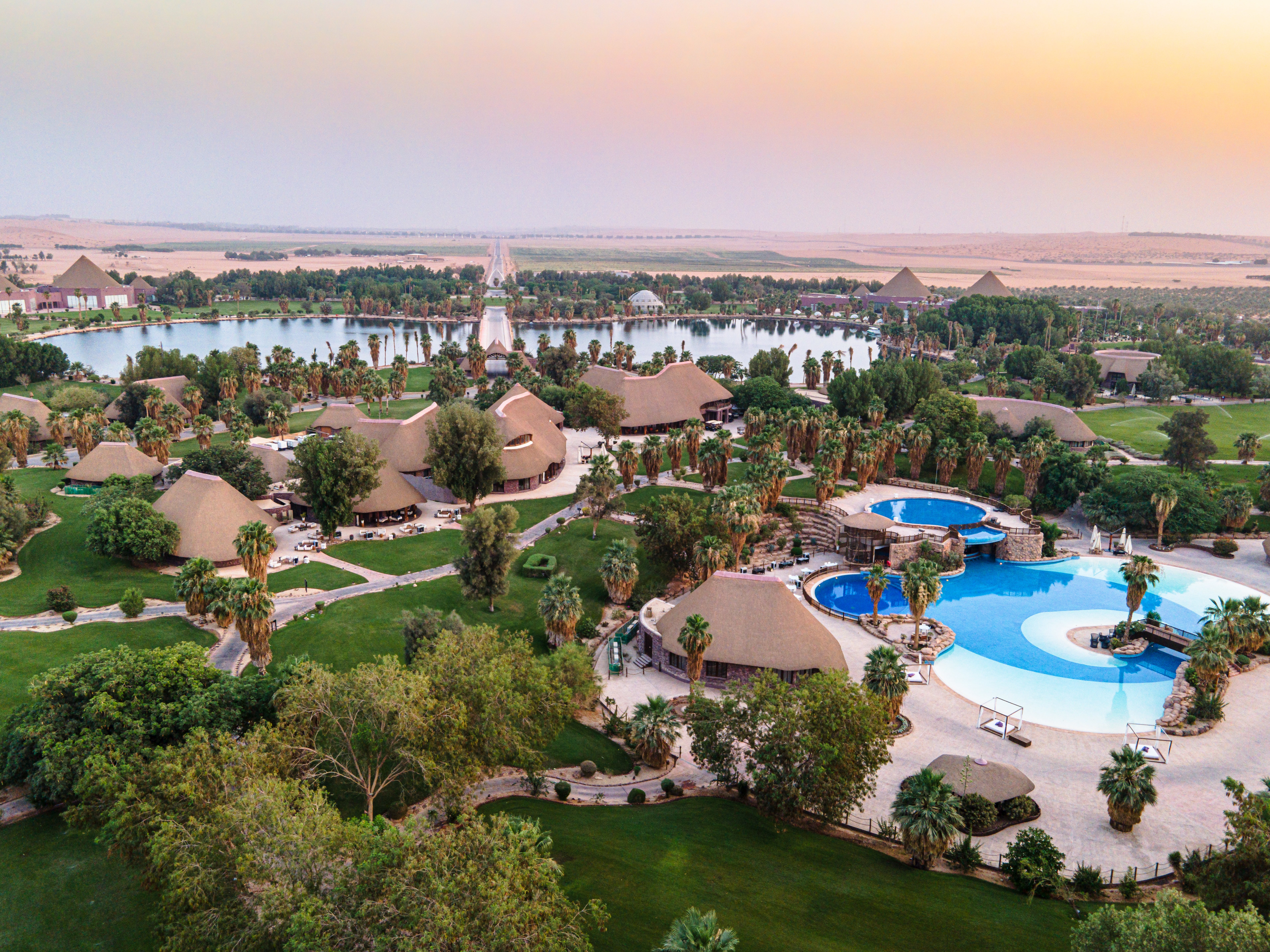Combine nature and nurture at Nofa Riyadh, where you can go lake-swimming and visit a safari park