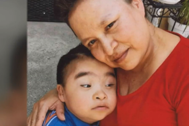 <p>Moises Murillo, 8, died in 2017 after he was strapped into a chair at a Southern California school and fell over, severing his spinal cord </p>