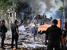 Kharkiv suffers ‘one of most tragic nights’ since war began after fresh Russian strikes
