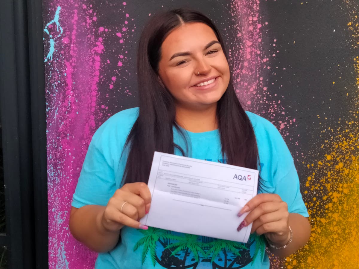 College student wins university place after switching from make-up to forensics