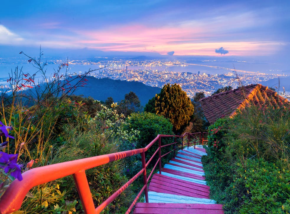 <p>Malaysia is the latest nation to drop all remaining Covid rules: Penang Hill pictured</p>