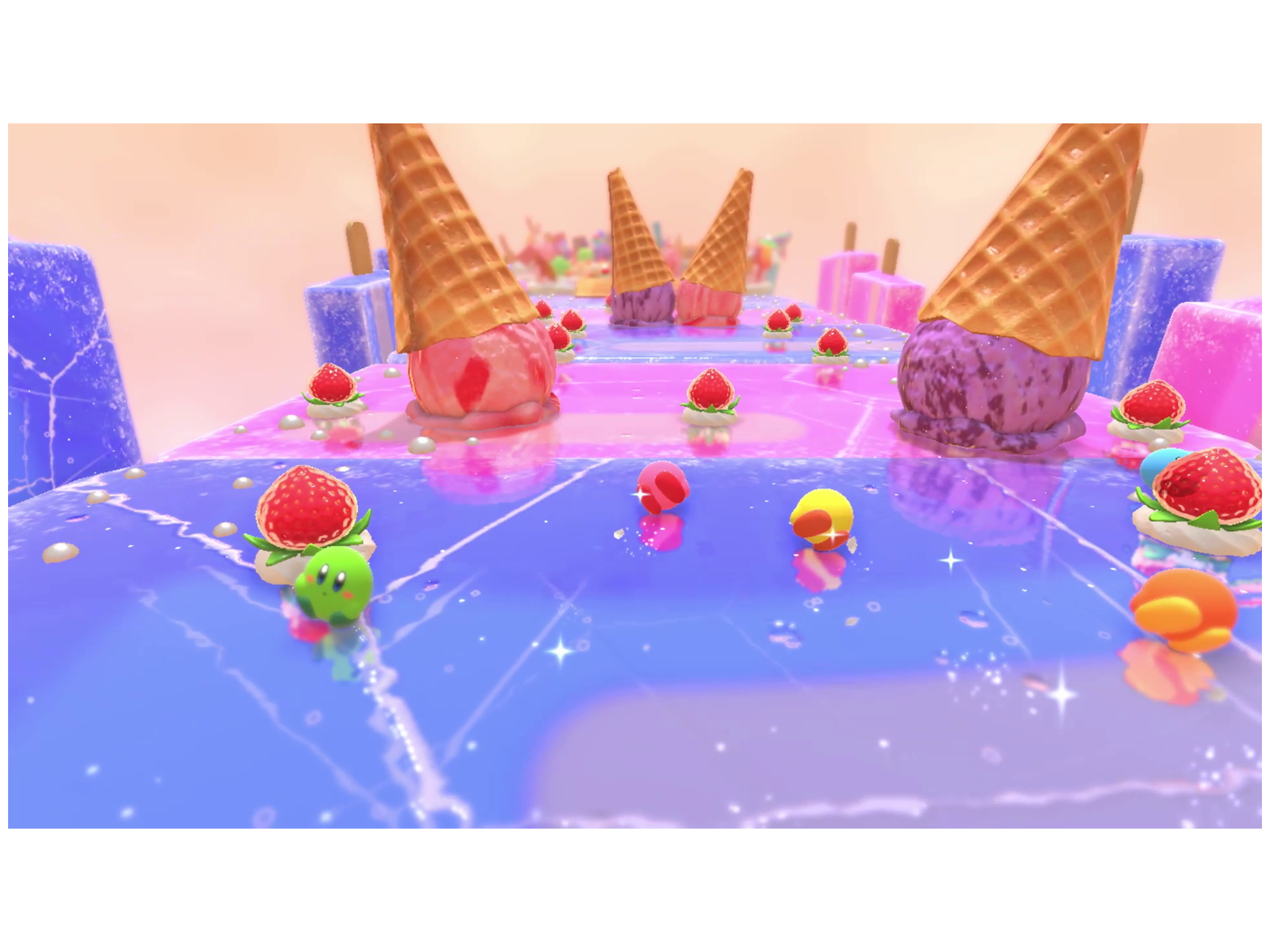 Kirby's Dream Buffet for Nintendo Switch review: A sweet little racer  reminiscent of Mario Party minigames