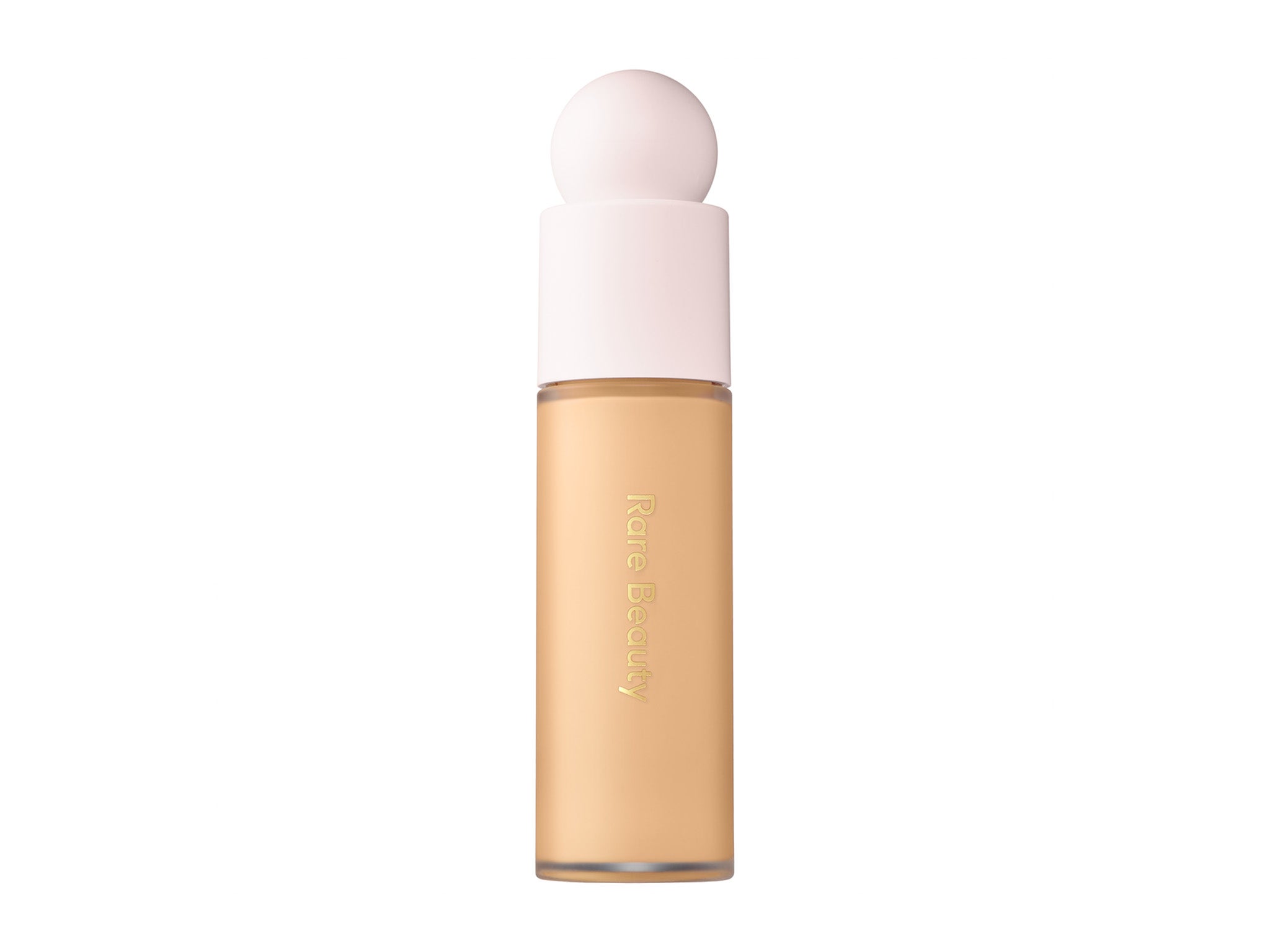 Rare Beauty liquid touch weightless foundation for dry skin 