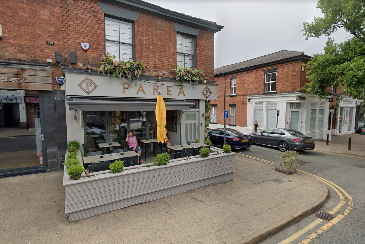 Parea bar in Cheshire where one victim said she met Benjamin Mendy with a group of friends