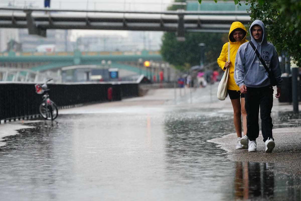 Sunshine and showers on the way after heavy downpours