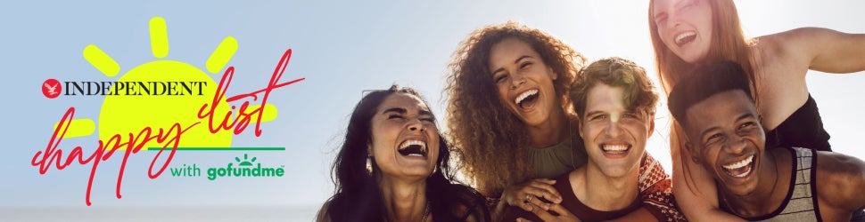 Happy List 2022: The Independent celebrates 50 inspirational people making life better for others