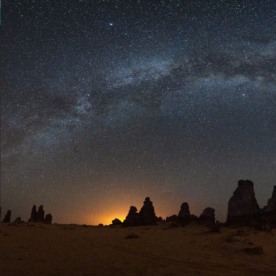 Enjoy an astro-adventure in AlUla where you can camp under star-speckled skies