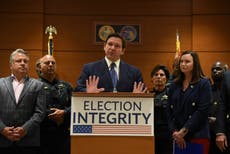 Florida’s new election police arrest 20 people with felony convictions for voting illegally
