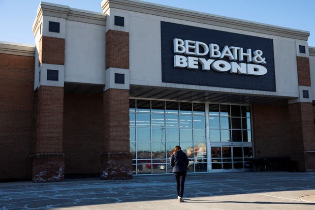 <p>People shop at Bed Bath & Beyond in Michigan</p>