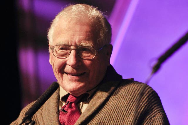 <p>James Lovelock at the tender age of 90 at the Hay Festival in 2010 </p>