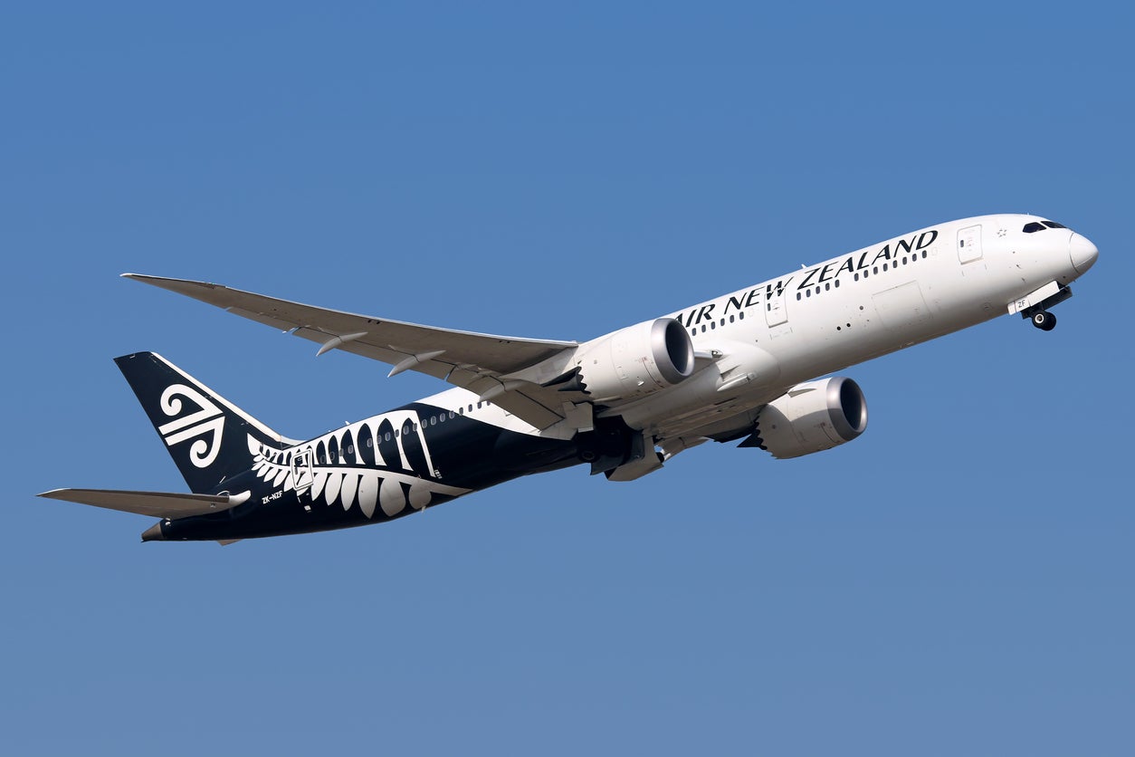 An Air New Zealand Boeing 787