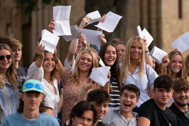 The number of UK-based students in clearing through Ucas is at the highest level in a decade (/PA)