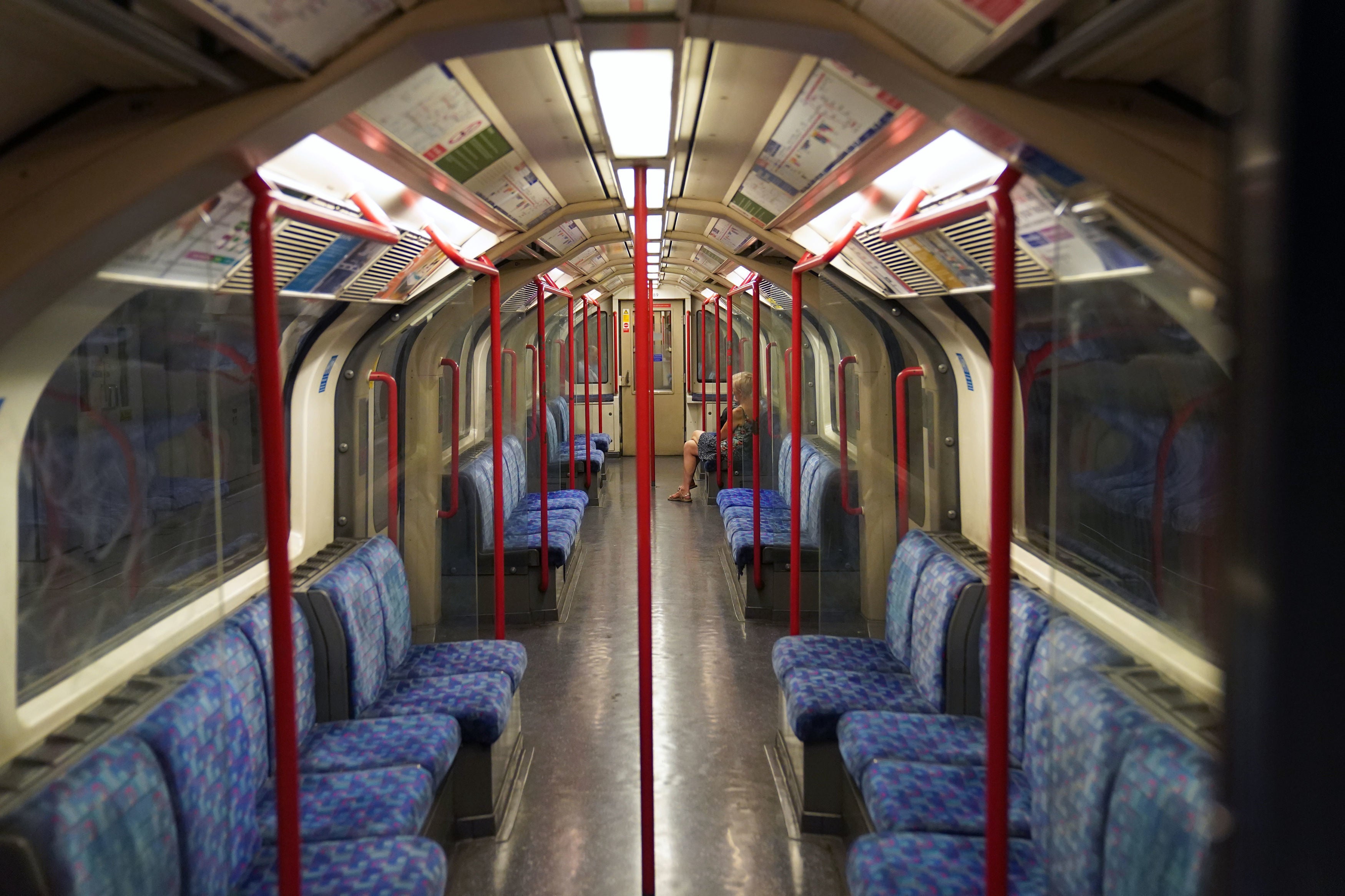 One person on the Central Line this morning