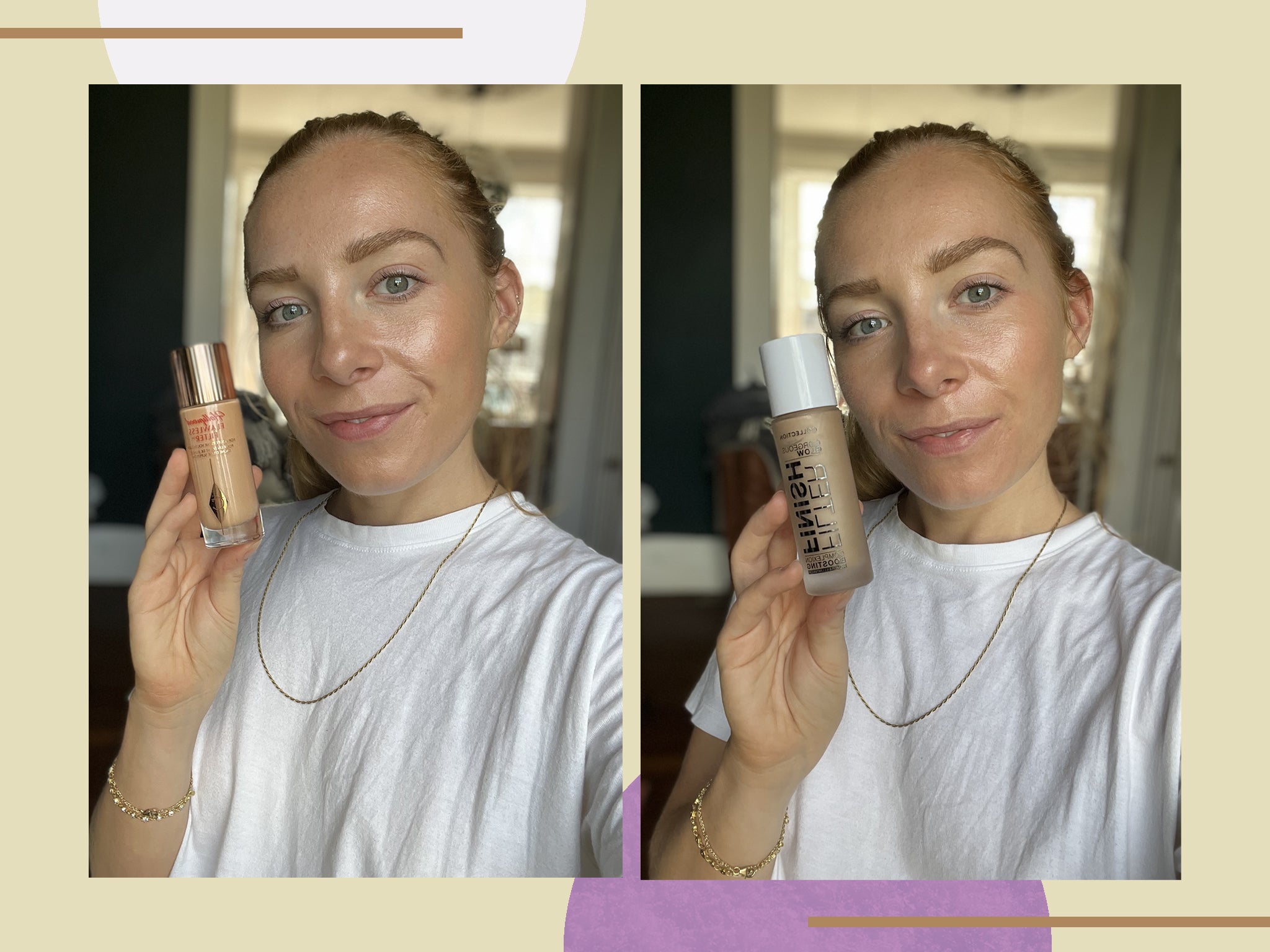 Charlotte Tilbury flawless filter vs Collection dupe, review