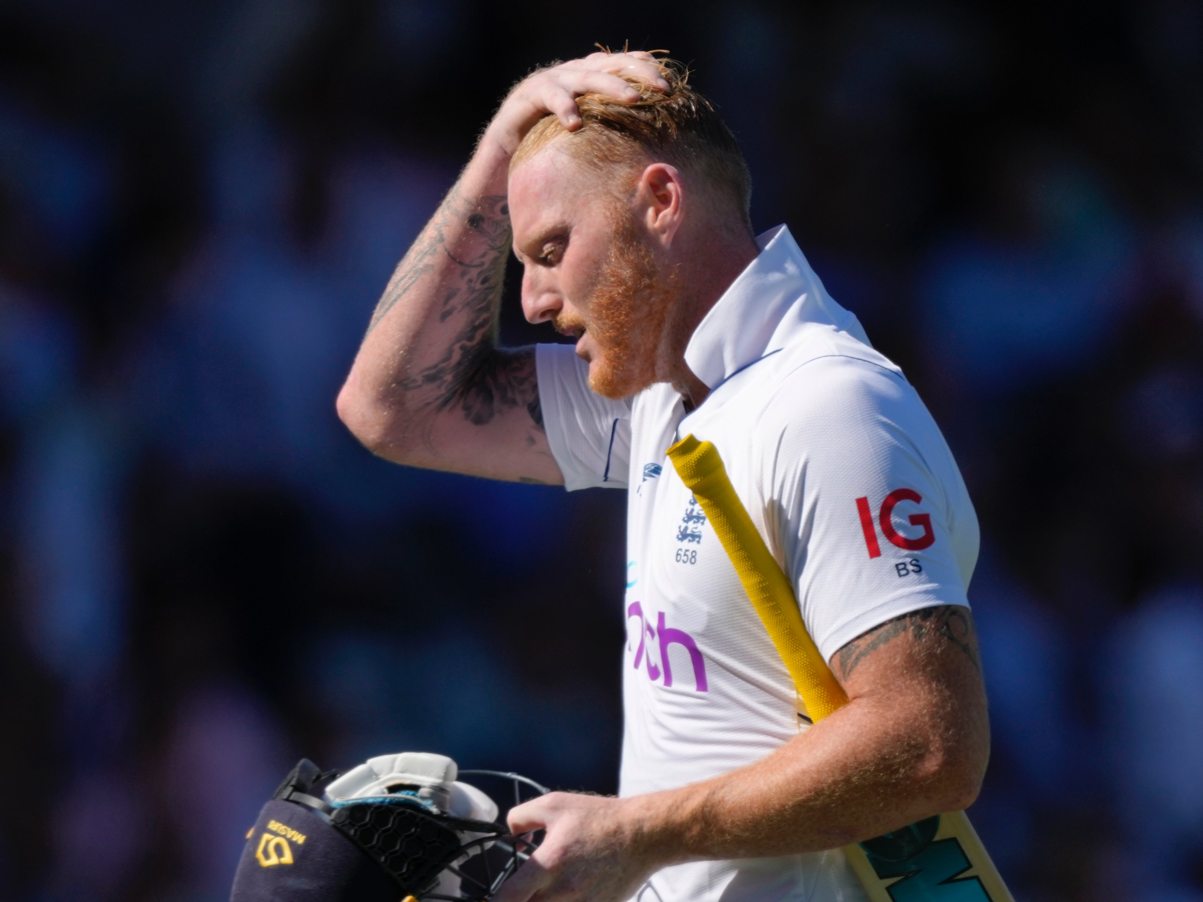 Stokes lost his first Test match as captain