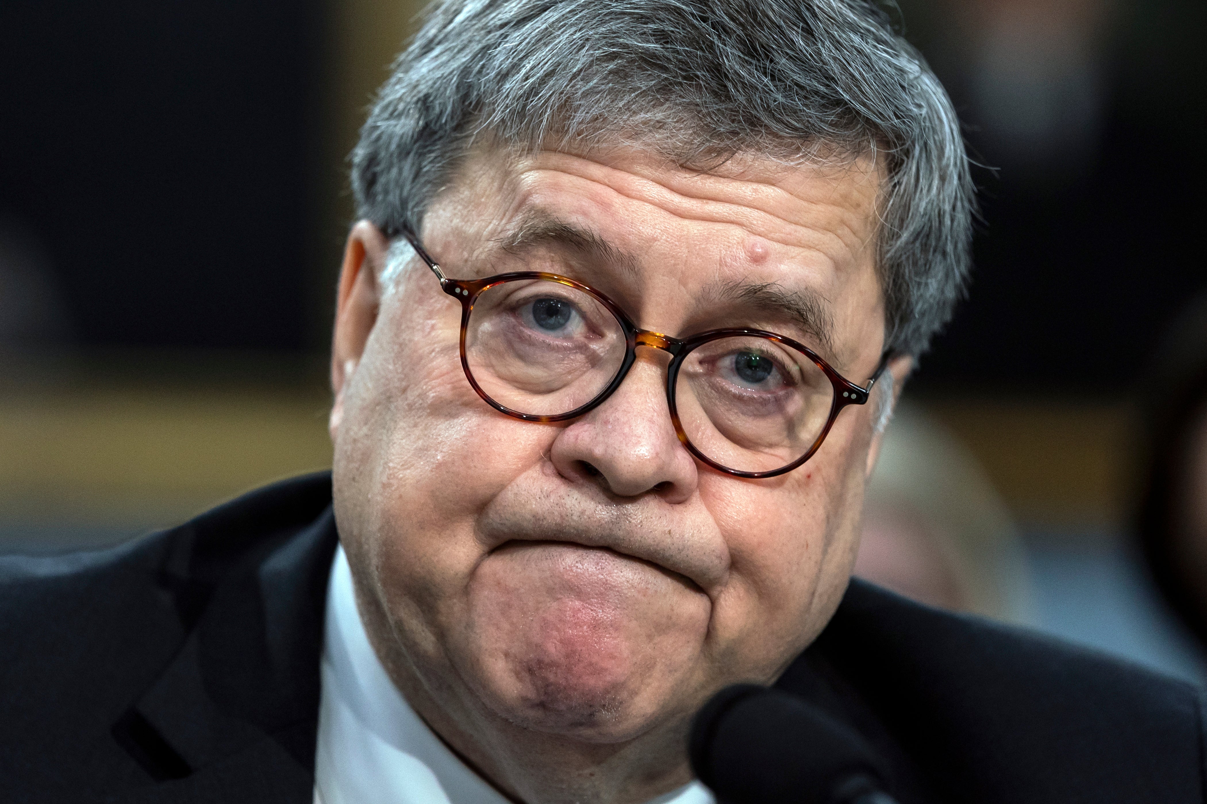 Former attorney general Bill Barr spoke out about Trump’s investigations