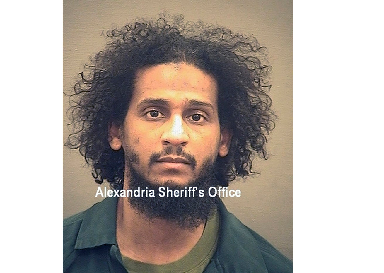 El Shafee Elsheikh was handed eight concurrent life sentences on Friday at a US federal court in Virginia (Alexandria Sheriff’s Office via AP)