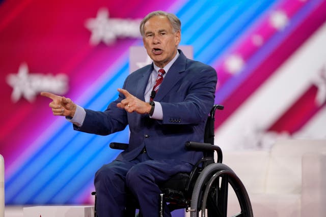 <p>Republican Governor Greg Abbott is facing off against Democrat Beto O’Rourke in the fall </p>