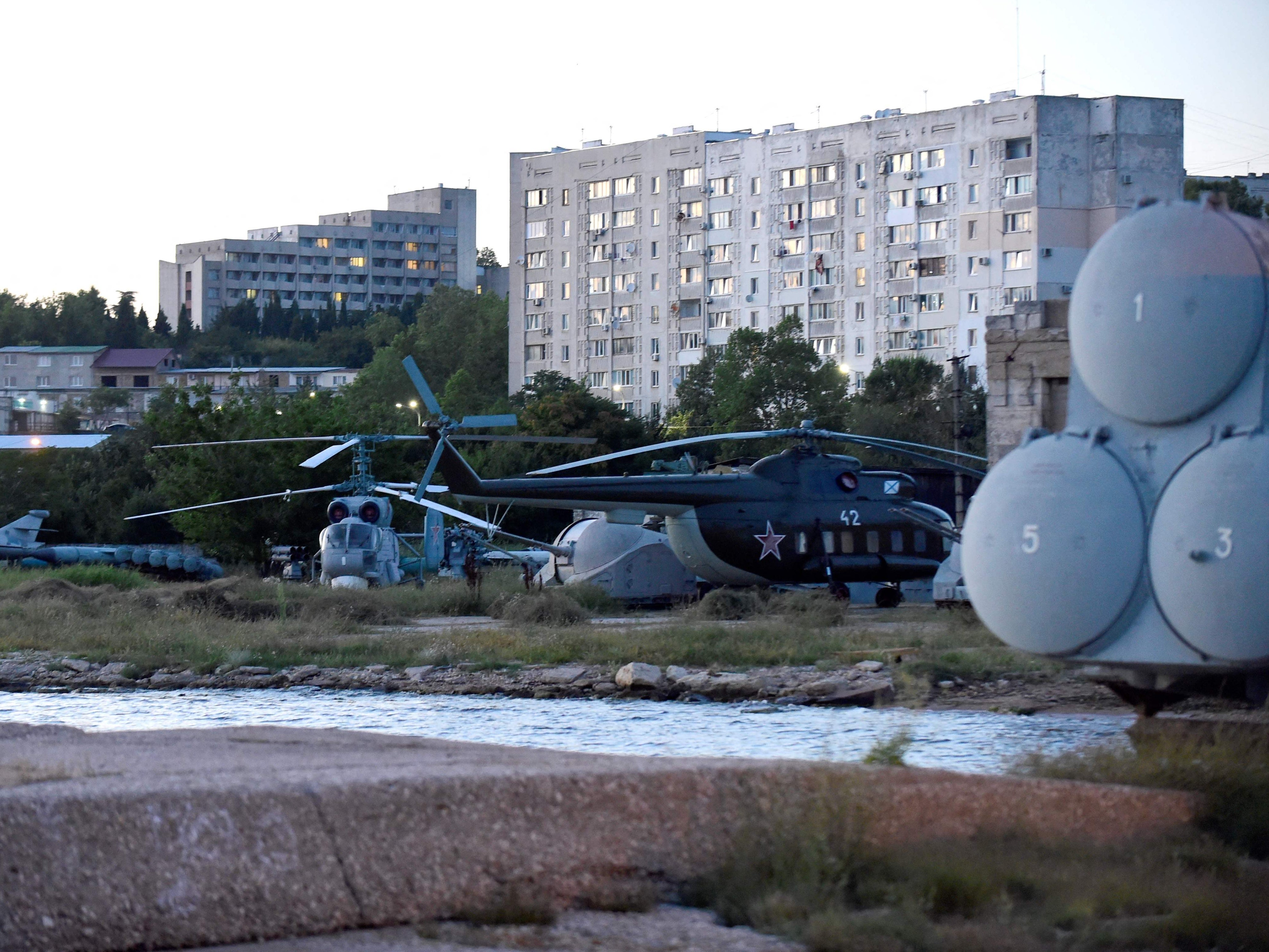 Non-operational Russian military equipment in Sevastopol