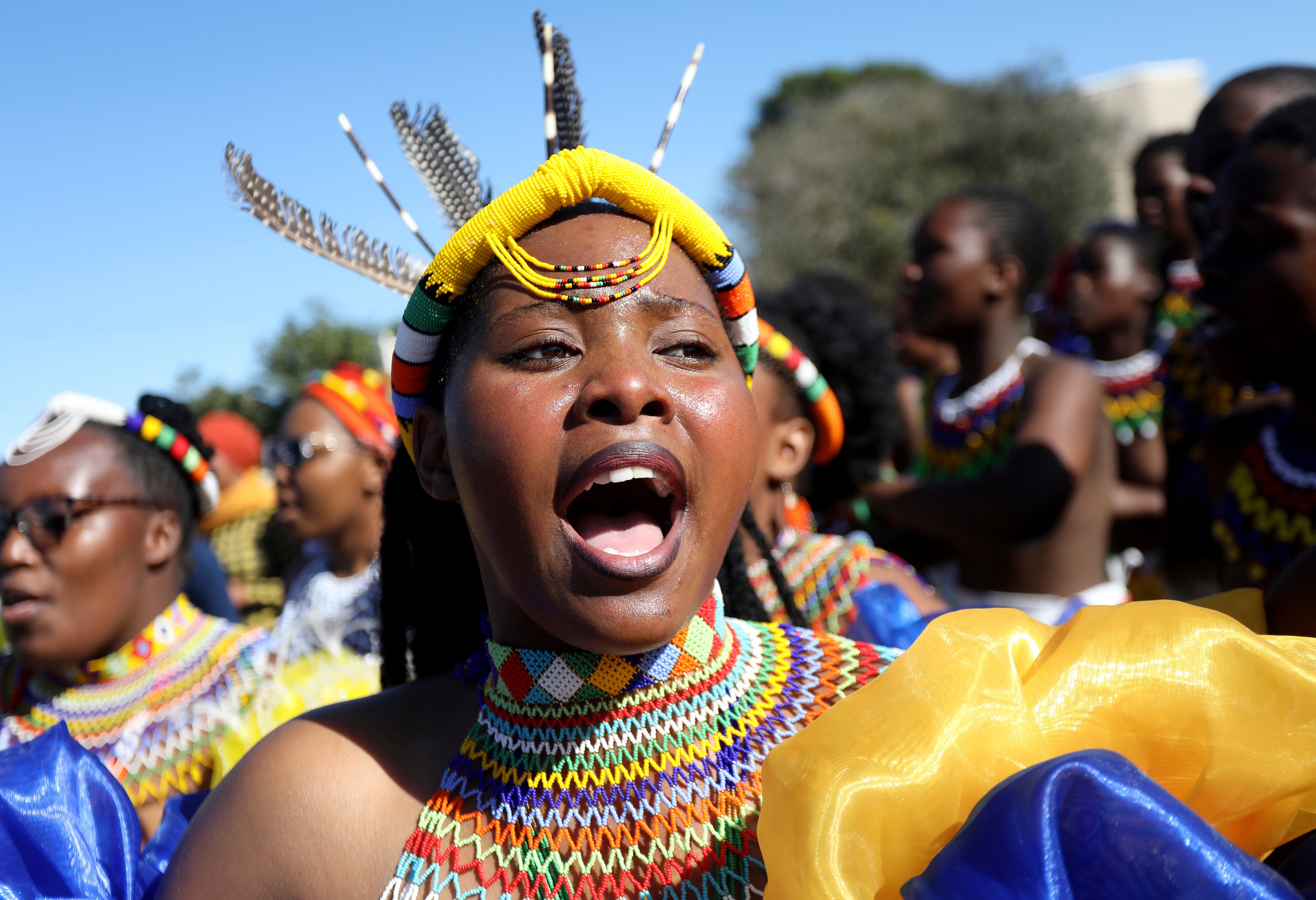 South Africa Zulu King Coronation