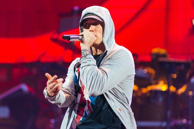 <p>Eminem is one of the Duchess of Kent’s favourite rappers (Jeremy Deputat/ Supersonic PR/ PA Media)</p>