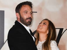 Jennifer Lopez releases first image from her second wedding to Ben Affleck