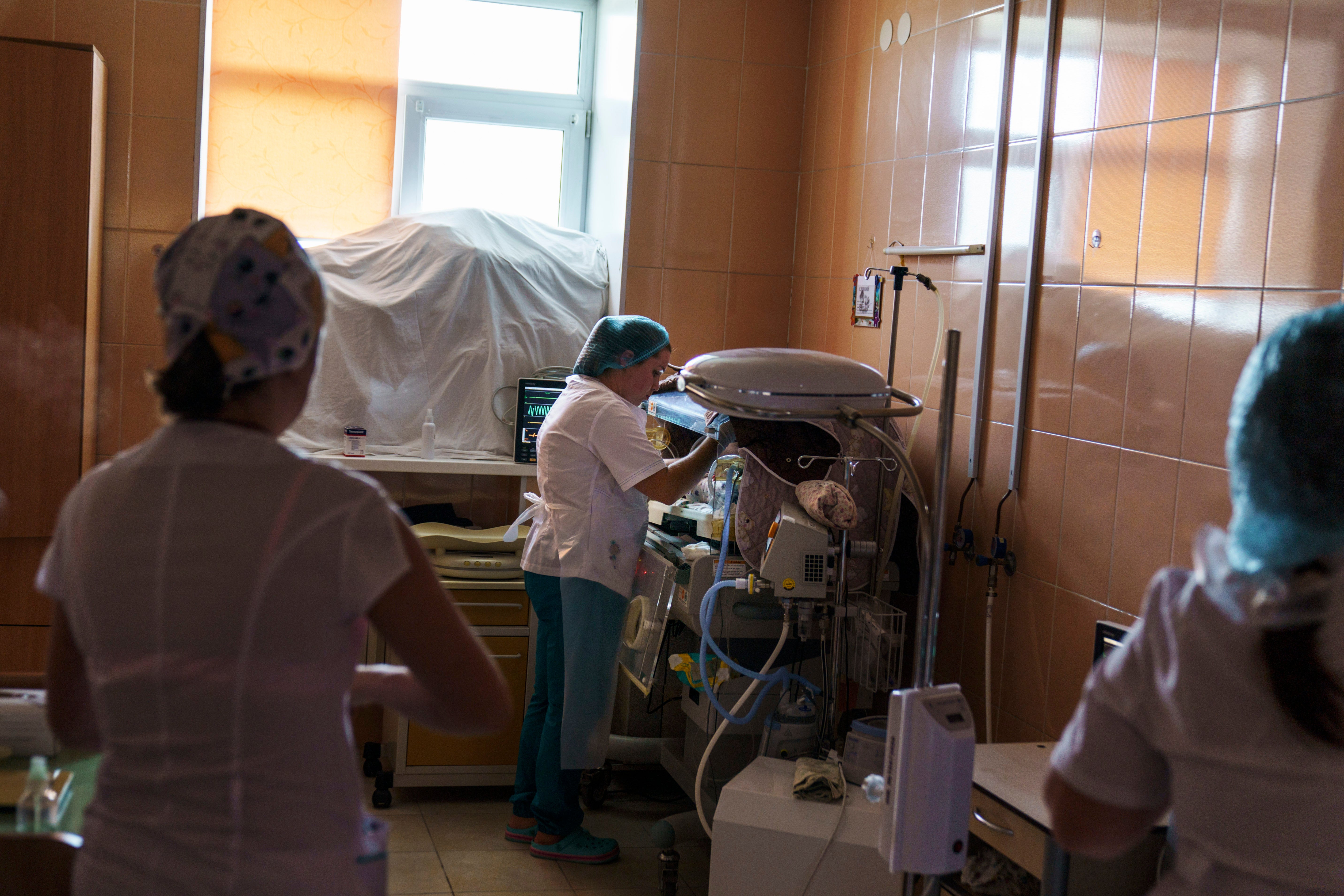 Russia Ukraine War Frontline Babies