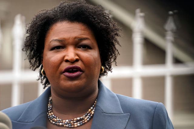 <p>Stacey Abrams </p>
