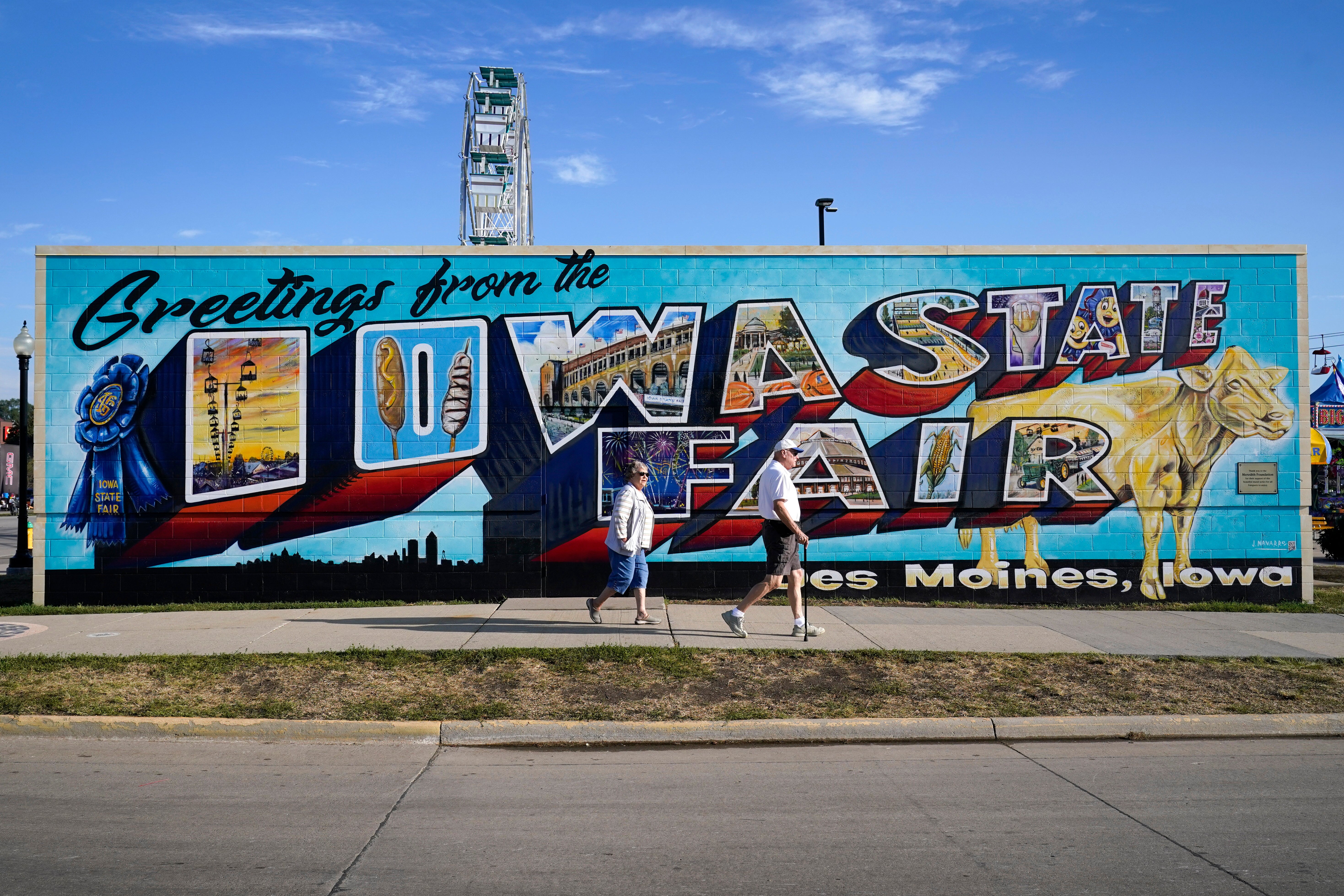 Trump S Long Shadow Keeps 2024 Hopefuls From Iowa State Fair The   Election 2024 Iowa 33004 