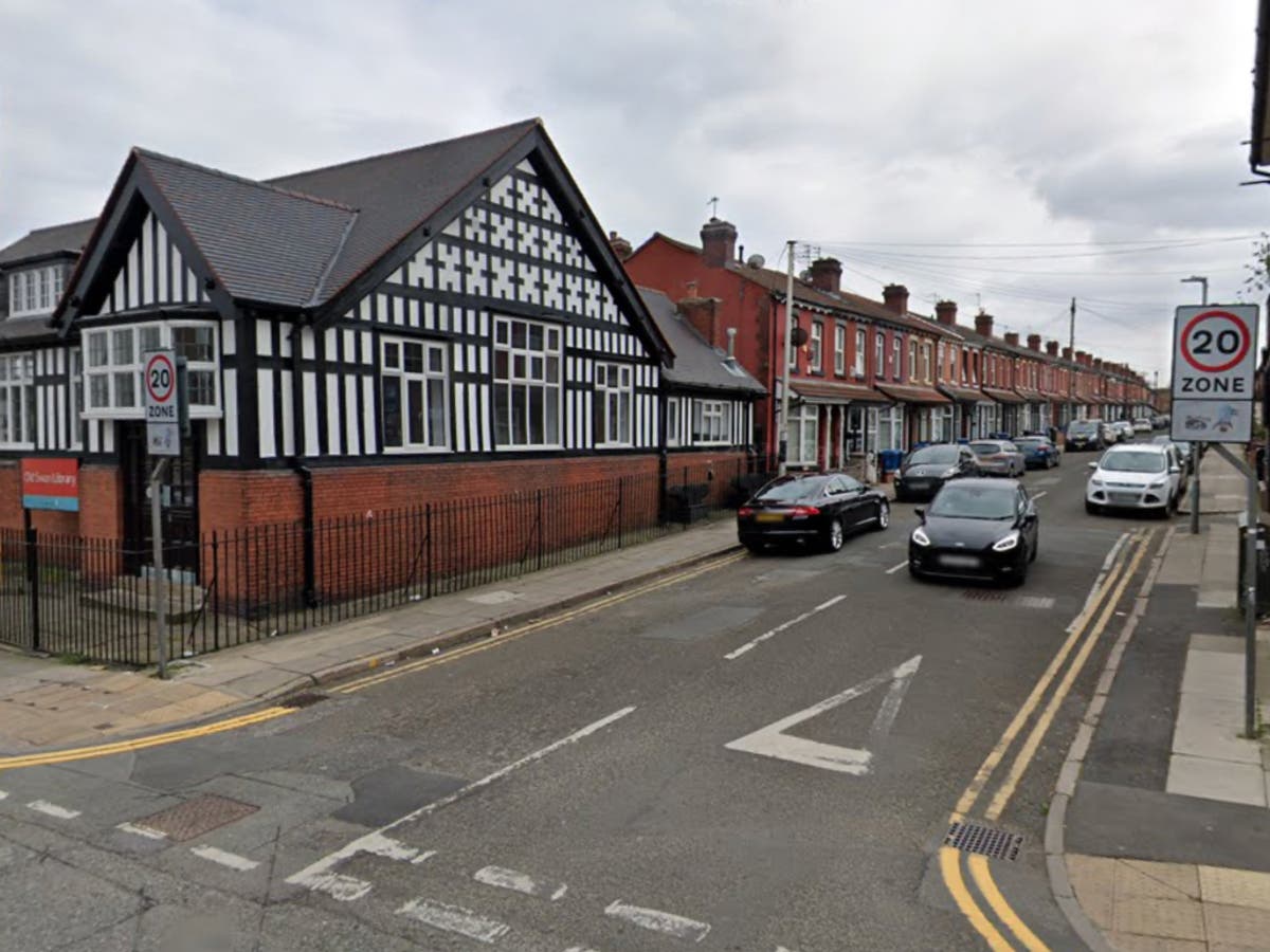 Woman found shot in Liverpool back garden dies as police hunt for &lsquo;erratically driven vehicle&rsquo;