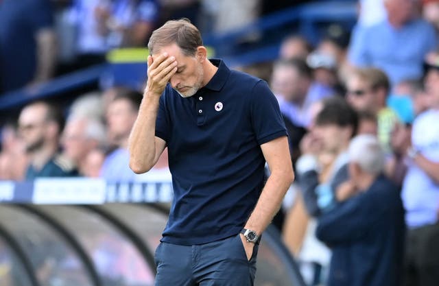 <p>Thomas Tuchel’s Chelsea side were out-worked by an energetic Leeds team  </p>