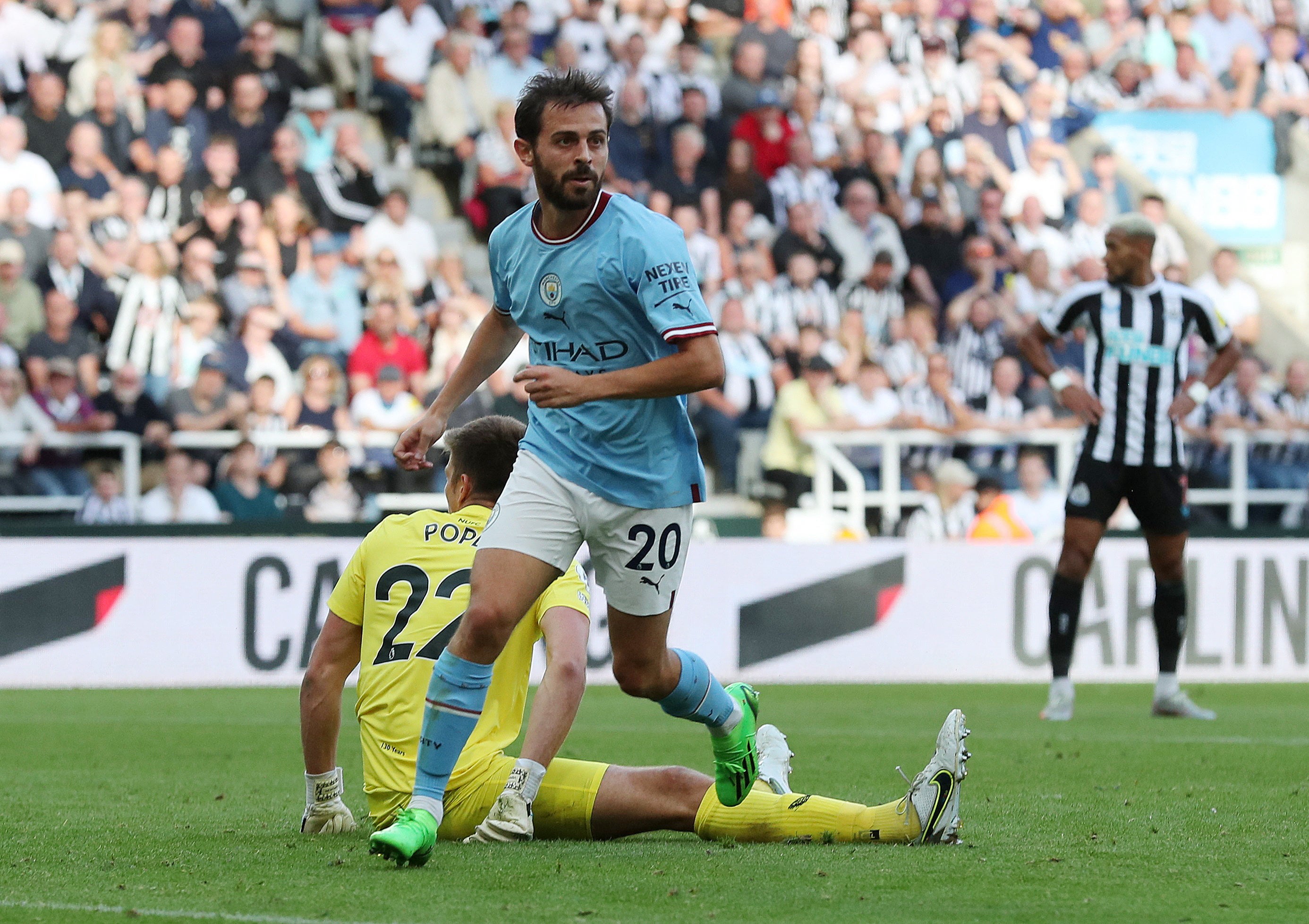 INGLÊS: Manchester City fica no empate com o Newcastle Em jogo de 6 gols