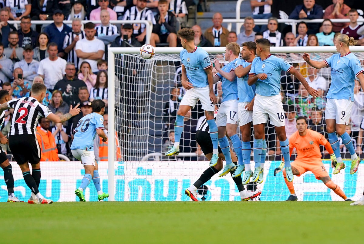 Manchester City drop first points of the season in thrilling Newcastle draw
