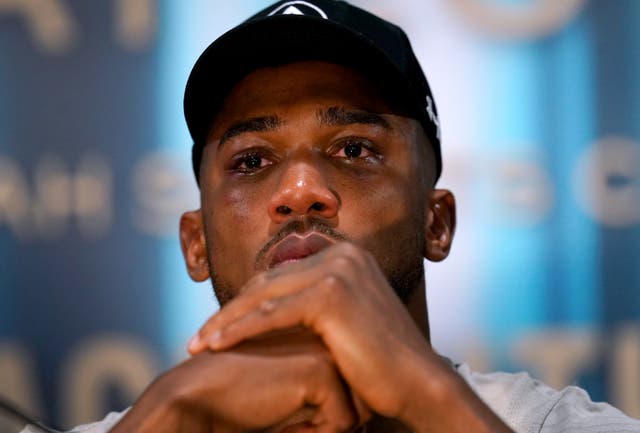 <p>Anthony Joshua has admitted he let himself down (Nick Potts/PA)</p>