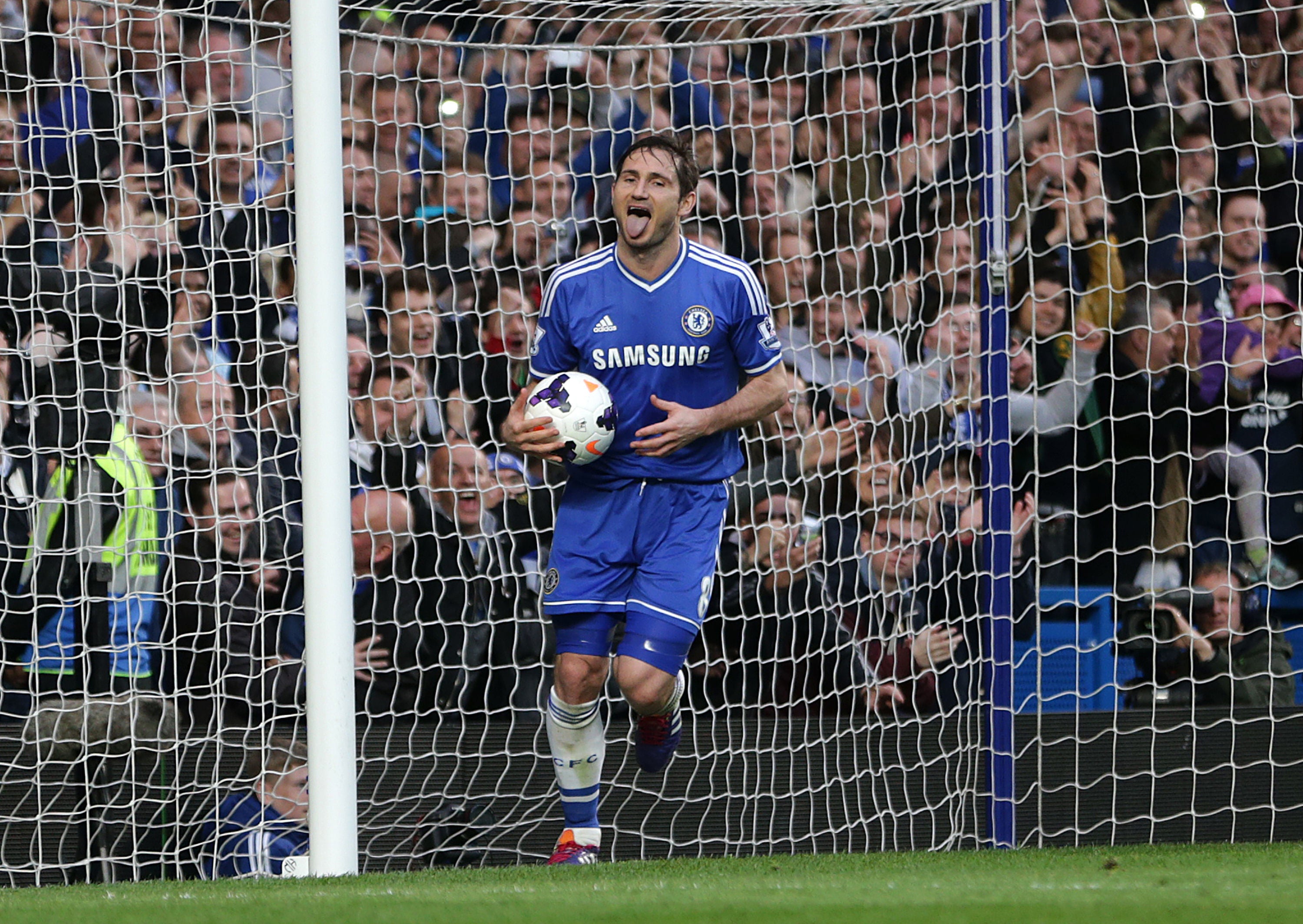 Lampard was a prolific goalscorer in his own playing career (Tom Shaw/PA)
