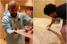 ‘We’re selling the house’: Will Smith and son Trey capture tarantula in California home